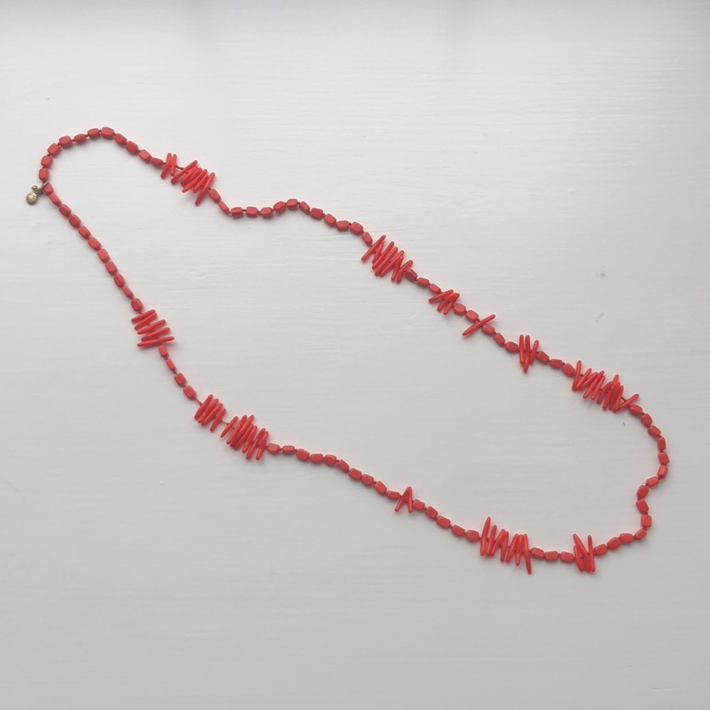 J. Crew necklace “coral” summer